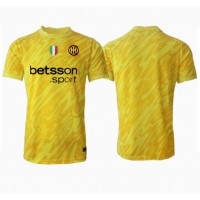 Echipament fotbal Inter Milan Portar Tricou Deplasare 2024-25 maneca scurta